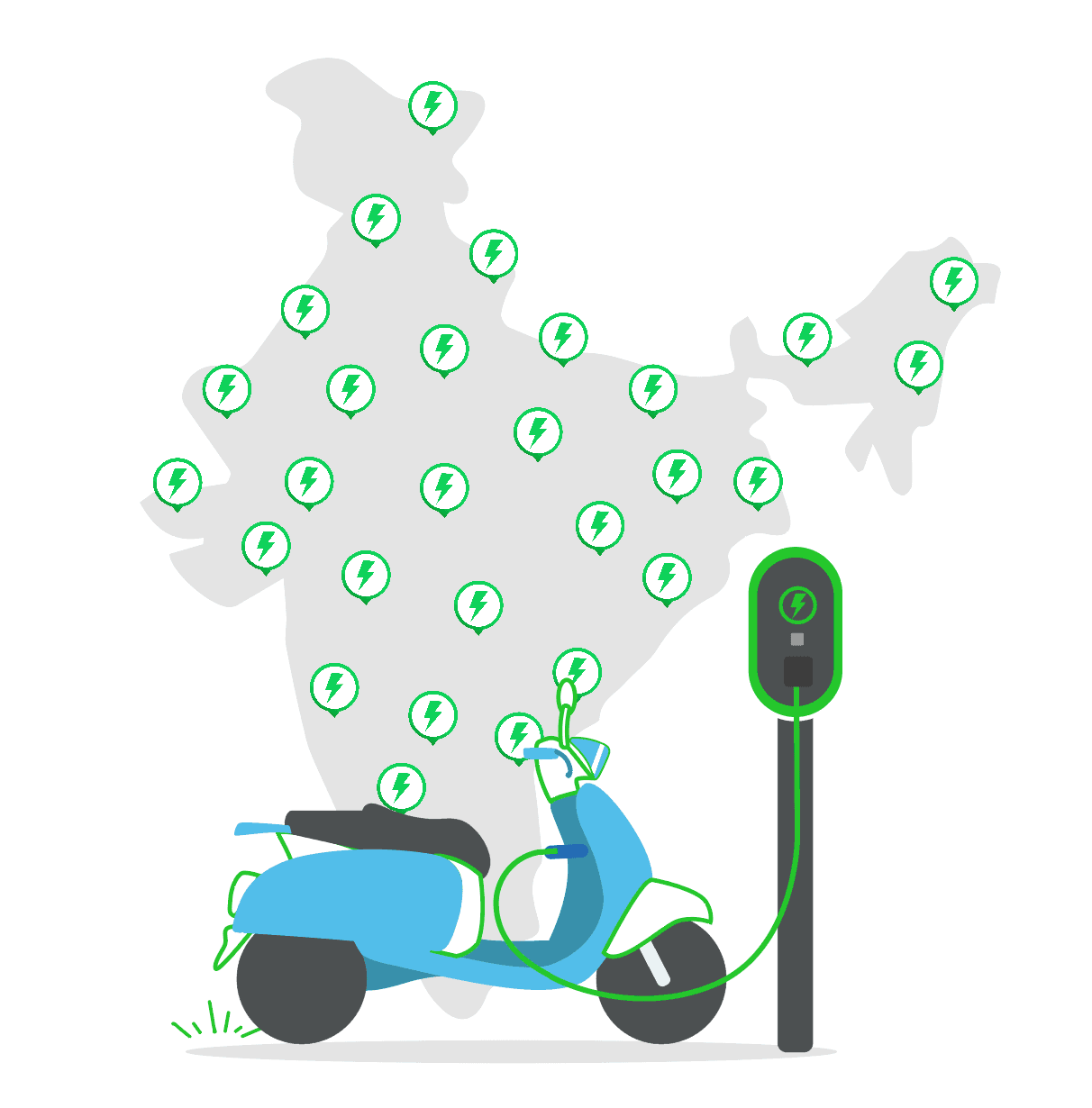 Largest EV Charging Network in India