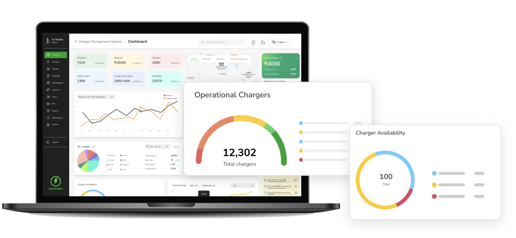 Bolt.Earth Charger Management System (CMS)